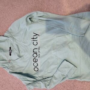 Ocean City Mint Green Hoodie